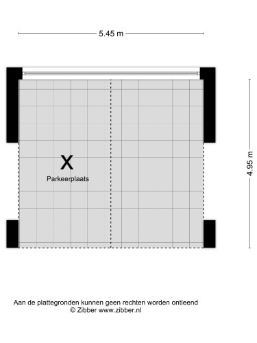 Plattegrond niet in brochure