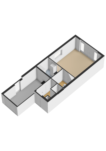 Plattegrond niet in brochure