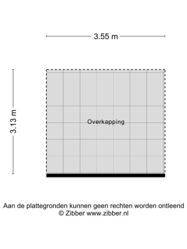 Plattegrond niet in brochure