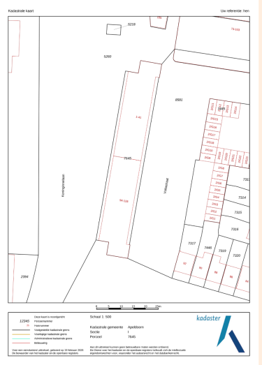 Kadastrale kaart