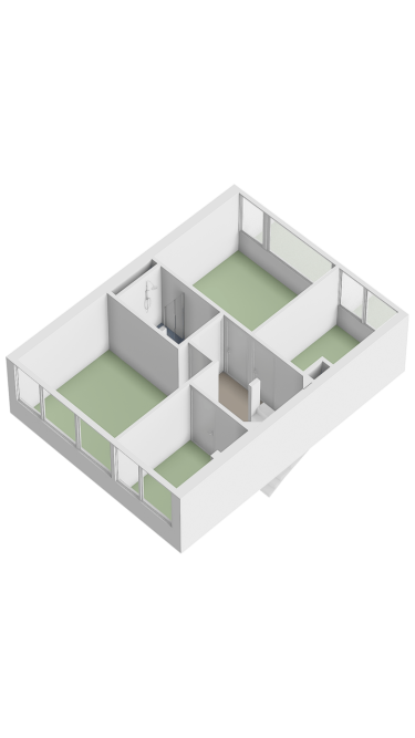 Plattegrond niet in brochure
