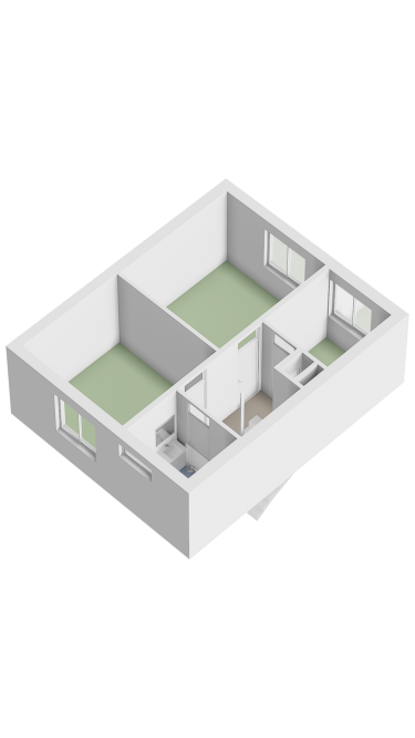 Plattegrond niet in brochure
