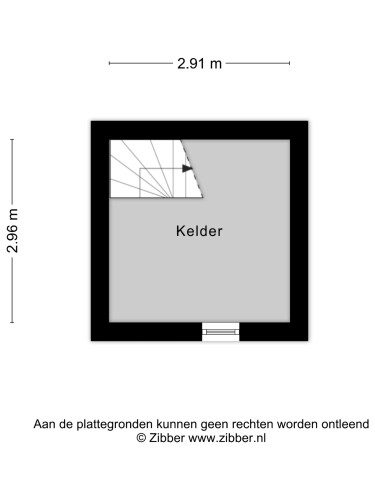 Plattegrond niet in brochure