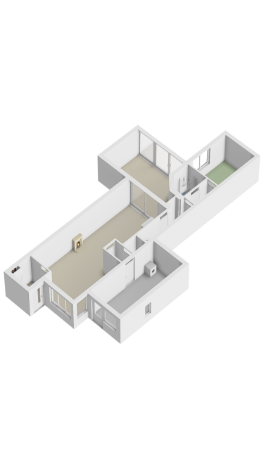Plattegrond niet in brochure