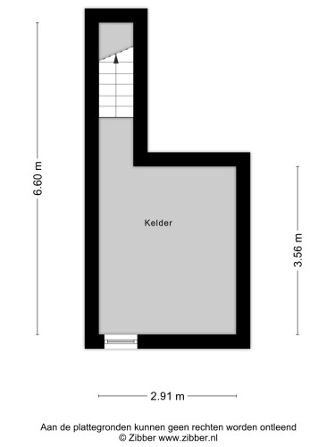 Plattegrond niet in brochure