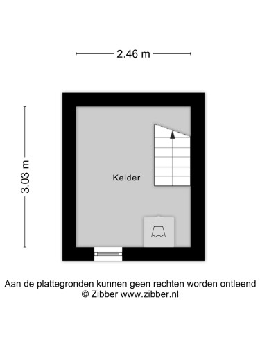 Plattegrond niet in brochure