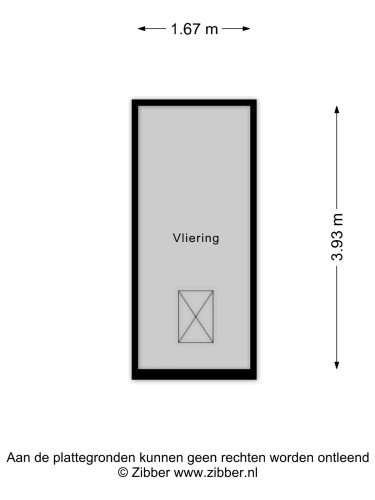 Plattegrond niet in brochure