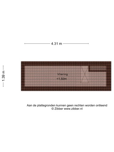 Plattegrond niet in brochure