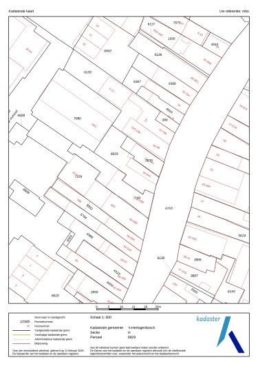 Kadastrale kaart
