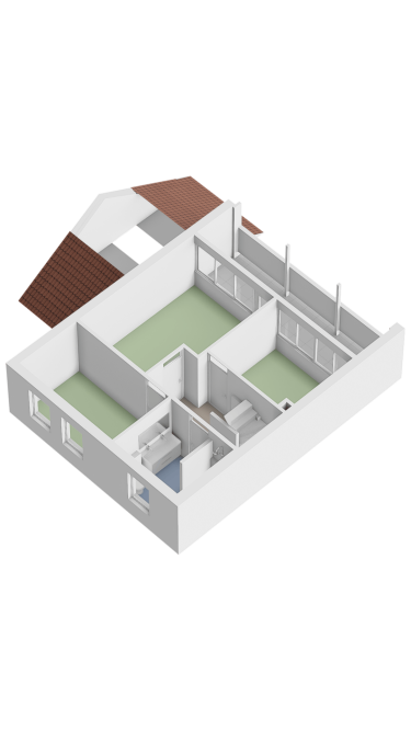 Plattegrond niet in brochure