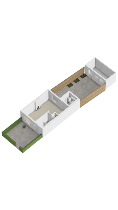 Plattegrond niet in brochure
