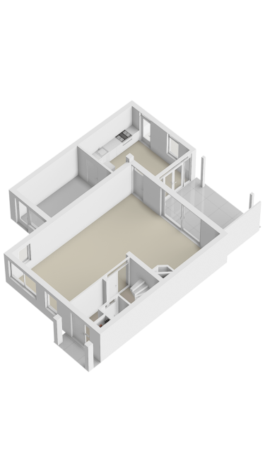 Plattegrond niet in brochure