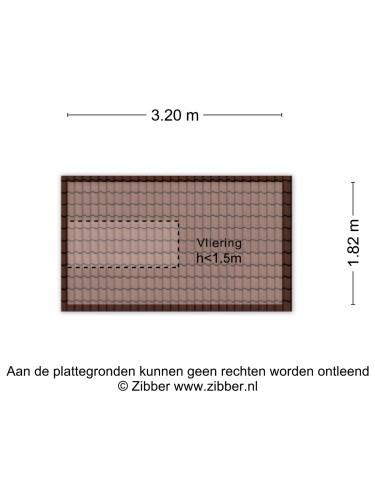 Plattegrond niet in brochure