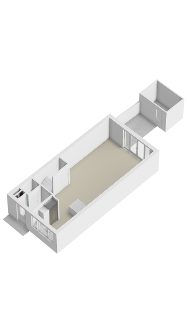 Plattegrond niet in brochure