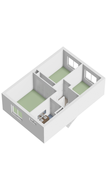 Plattegrond niet in brochure