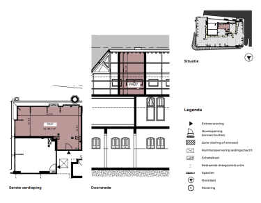 Plattegrond niet in brochure