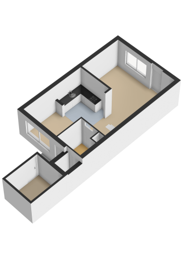 Plattegrond niet in brochure