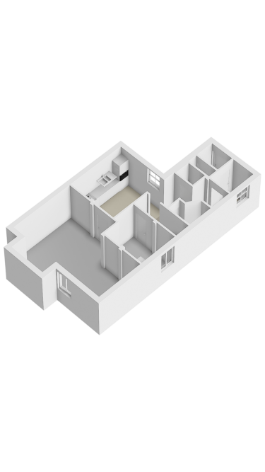 Plattegrond niet in brochure