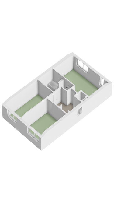 Plattegrond niet in brochure