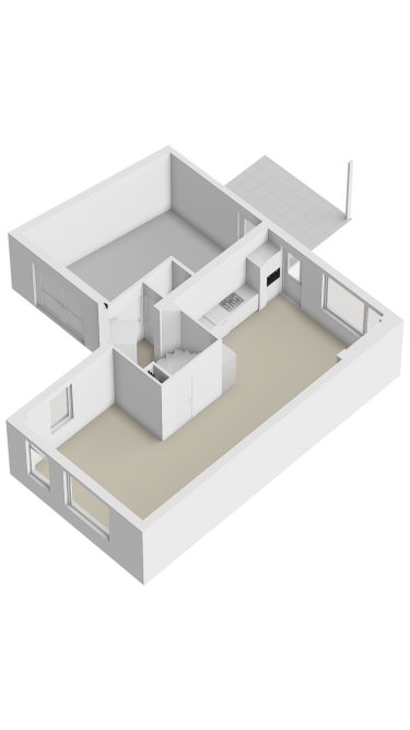 Plattegrond niet in brochure
