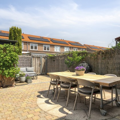 Zonnige tuin