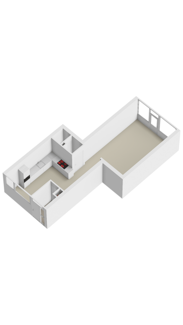 Plattegrond niet in brochure
