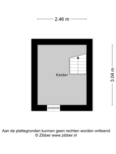 Plattegrond niet in brochure