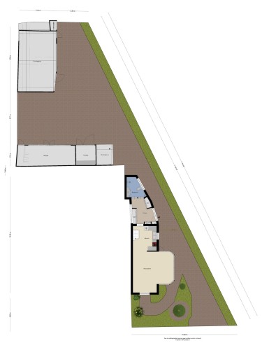 Plattegrond niet in brochure
