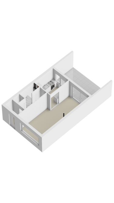 Plattegrond niet in brochure