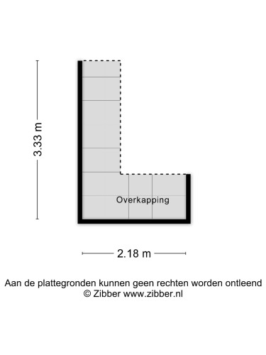 Plattegrond niet in brochure