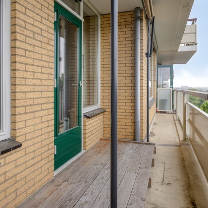 Balkon op het westen