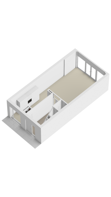 Plattegrond niet in brochure