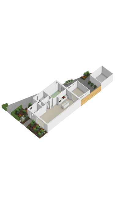 Plattegrond niet in brochure