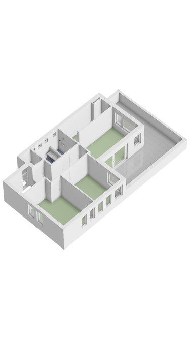 Plattegrond niet in brochure