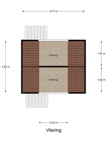 Plattegrond niet in brochure