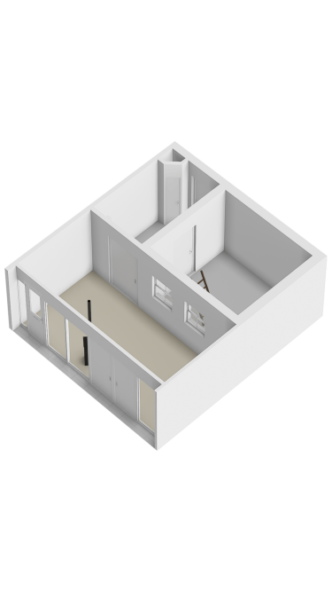 Plattegrond niet in brochure