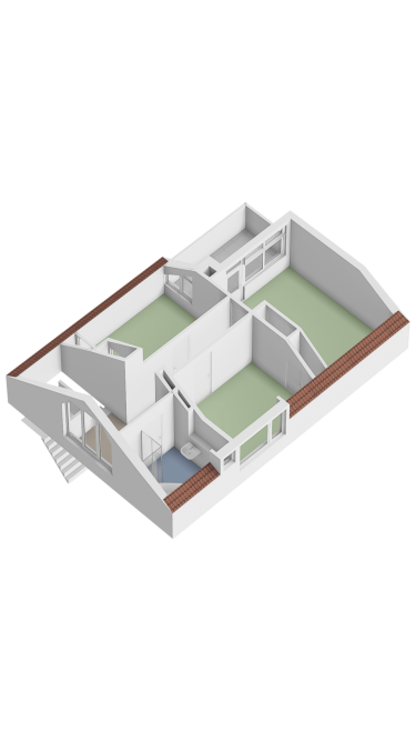 Plattegrond niet in brochure