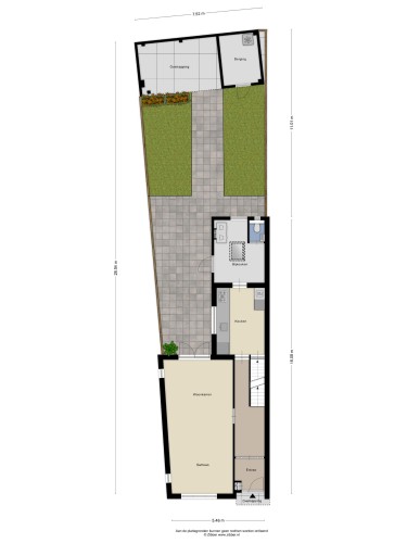 Plattegrond niet in brochure