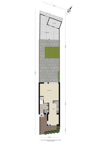 Plattegrond niet in brochure
