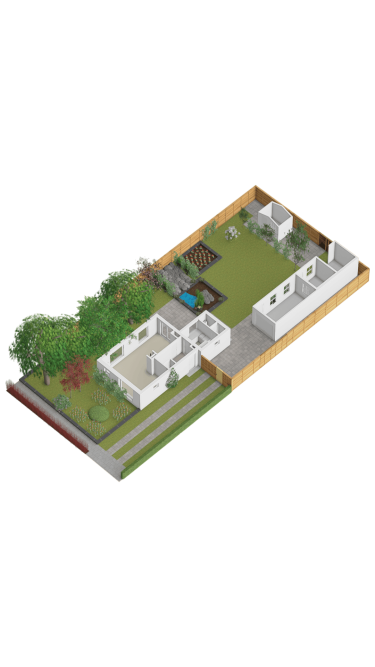 Plattegrond niet in brochure