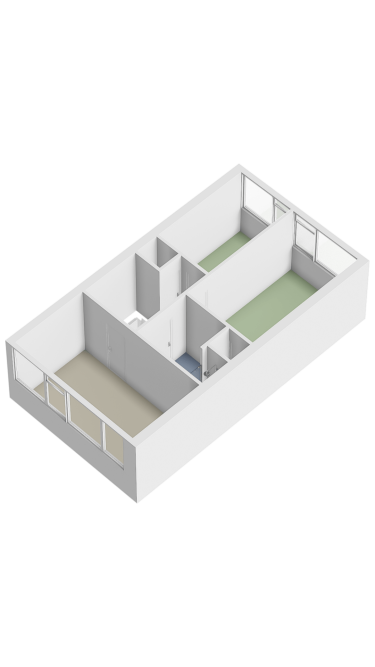 Plattegrond niet in brochure