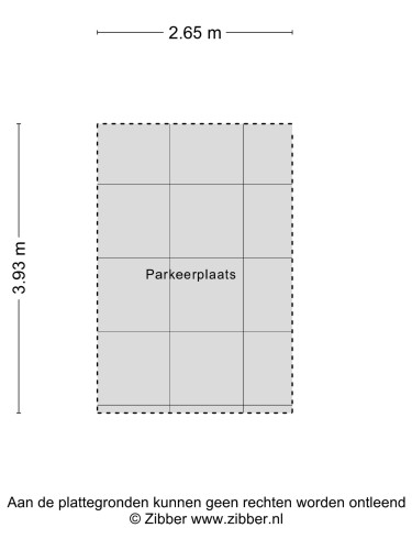 Plattegrond niet in brochure