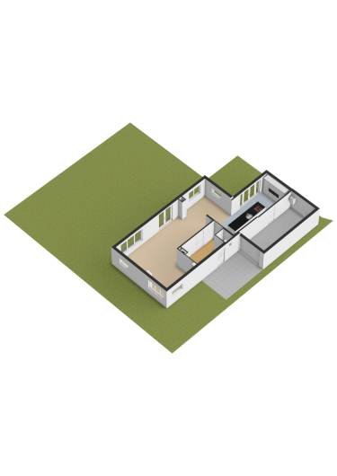 Plattegrond niet in brochure
