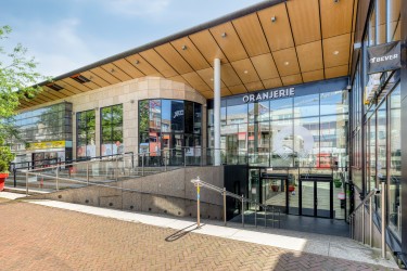 In het centrum