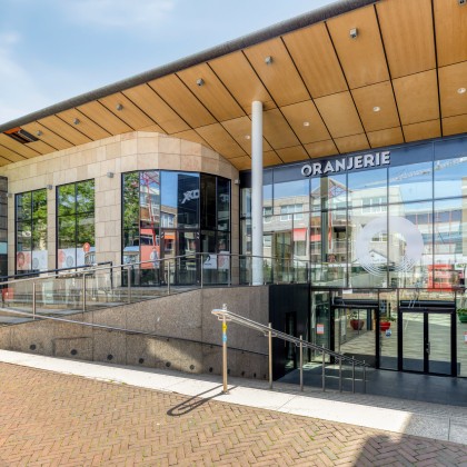 In het centrum